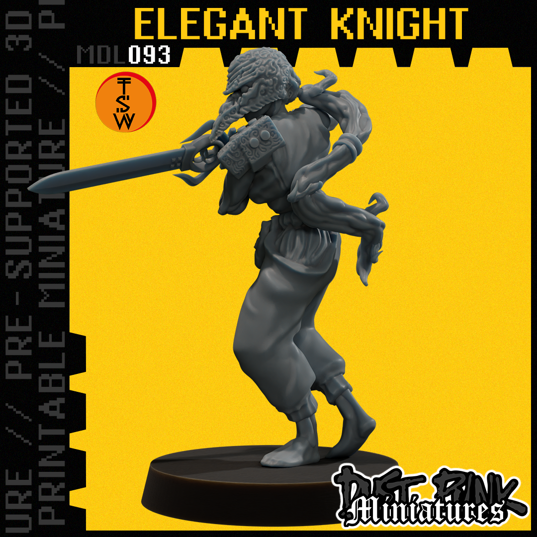 MDL093 ELEGANT KNIGHT [PRE-SUPPORTED]